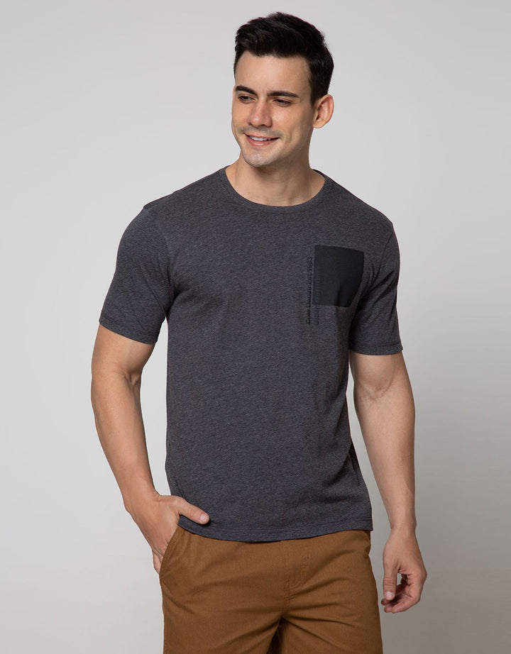 Cole Short Sleeve T-Shirt Print Like Embossed Pocket And Wording