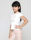 Little M Bunny Ruffle Kaos Anak Perempuan