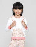 Little M Jacket Hoody Aplikasi With Pocket Print
