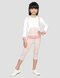 Little M Jacket Hoody Aplikasi With Pocket Print