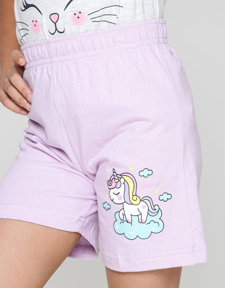 Little M Short Pants Unicorn Awan