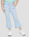 Little M Denim Long Pants Flare Cut