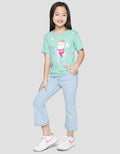 Little M Denim Long Pants Flare Cut