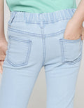 Little M Denim Long Pants Flare Cut