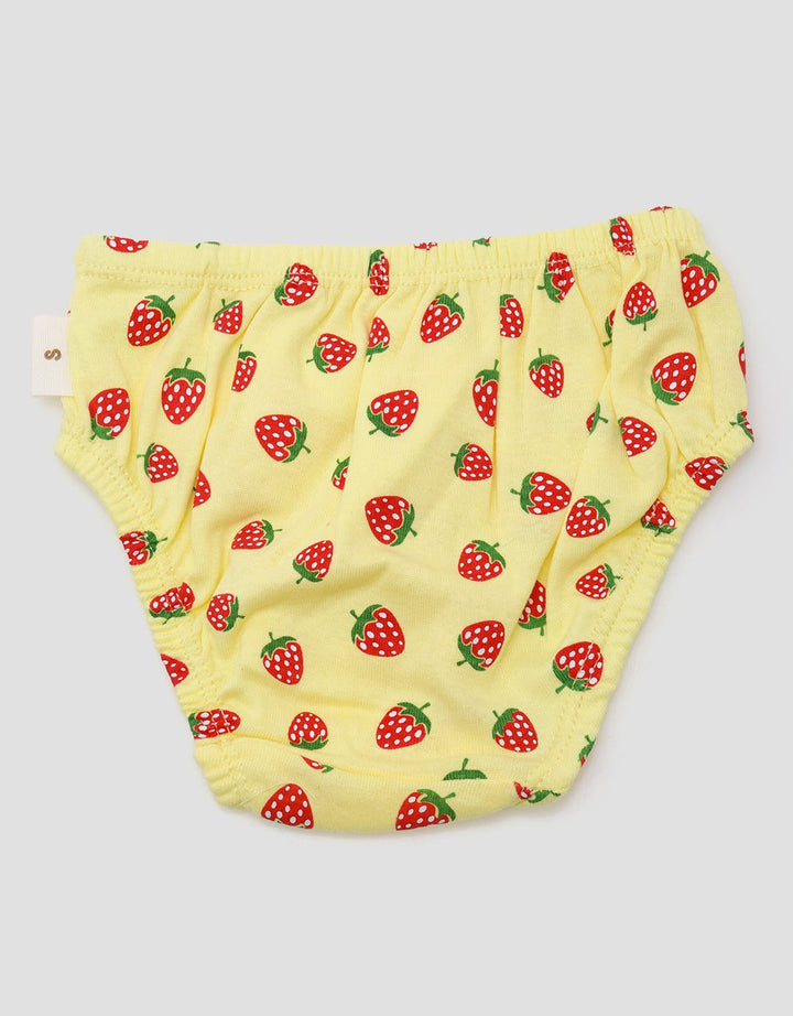 Kidz Too Strawberry Print Celana Dalam Anak Perempuan