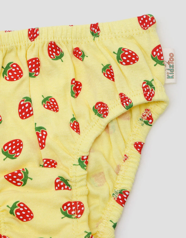 Kidz Too Strawberry Print Celana Dalam Anak Perempuan