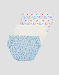Kidz Too Space Adventure Boys' Underwear 3 Pcs Space Adventure