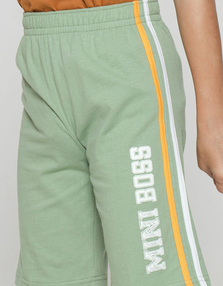 Little M Short Knit Mini Boss
