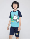 Little M Set Raglan Zebra