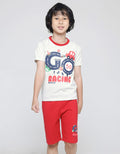 Little M Go Racing T-Shirt Set