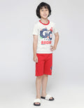 Little M Go Racing T-Shirt Set
