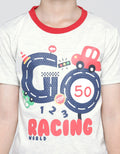 Little M Go Racing T-Shirt Set