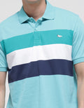 Walrus Stripes Series Polo Shirt Pria
