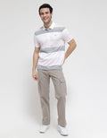 Walrus Color Block Kaos Polo Shirt Pria