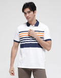 Walrus Stripes Style Polo Shirt Pria