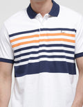 Walrus Stripes Style Polo Shirt Pria