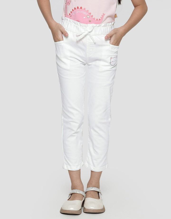 Little M Long Pants Paperbag Fold Down