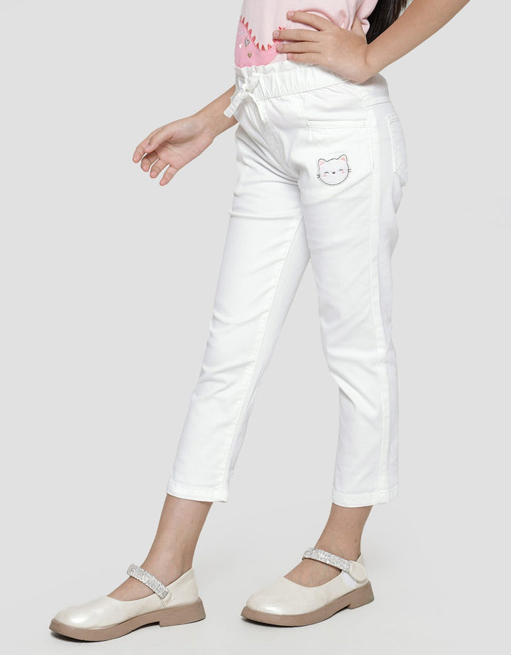 Little M Long Pants Paperbag Fold Down