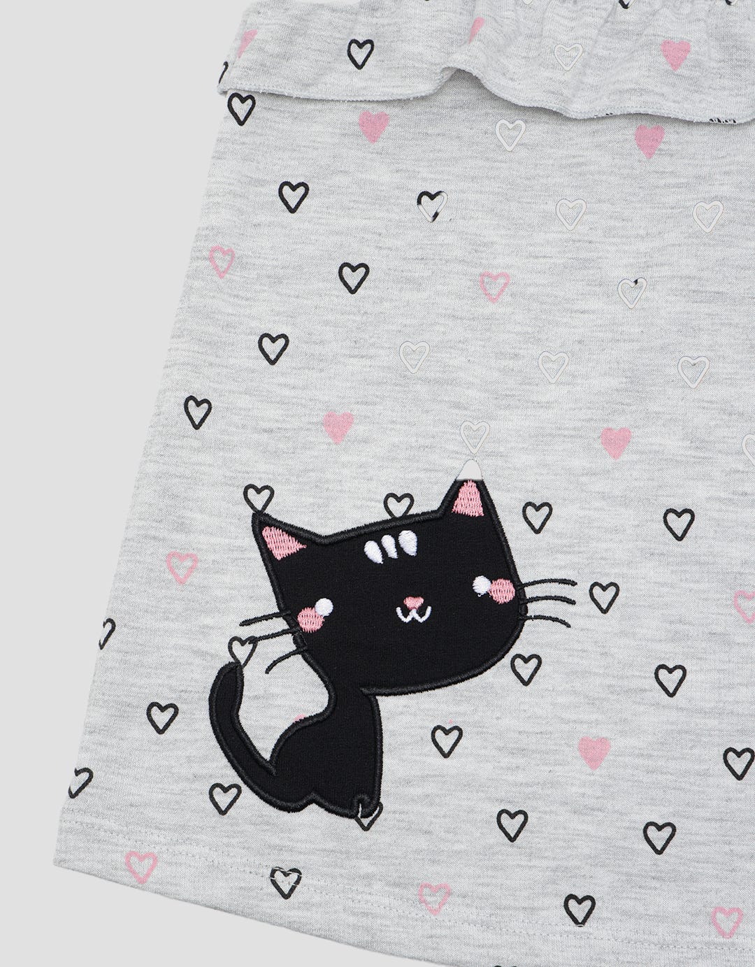 Little M Baetob Cat Hoodie Dress for Girls