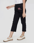 Little M Long Pants Rib Aplikasi Bordir