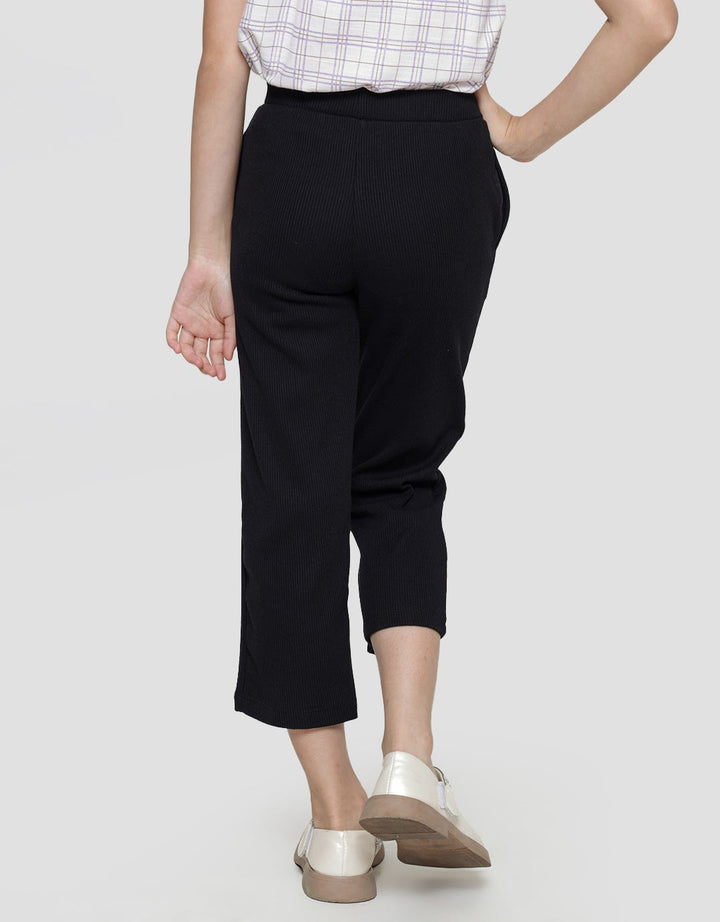 Little M Long Pants Rib Aplikasi Bordir