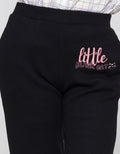 Little M Long Pants Rib Aplikasi Bordir