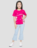 Little M Snow Chd Xmas Kaos Anak Perempuan