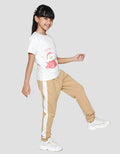 Little M Xmas Snowman Kaos Anak Perempuan