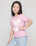 Little M Short Sleeve T-Shirt I Love Daddy Camo