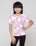 Little M Short Sleeve T-Shirt Full Print Camo Rabbit