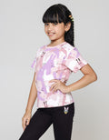 Little M Short Sleeve T-Shirt Full Print Camo Rabbit