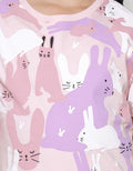 Little M Short Sleeve T-Shirt Full Print Camo Rabbit