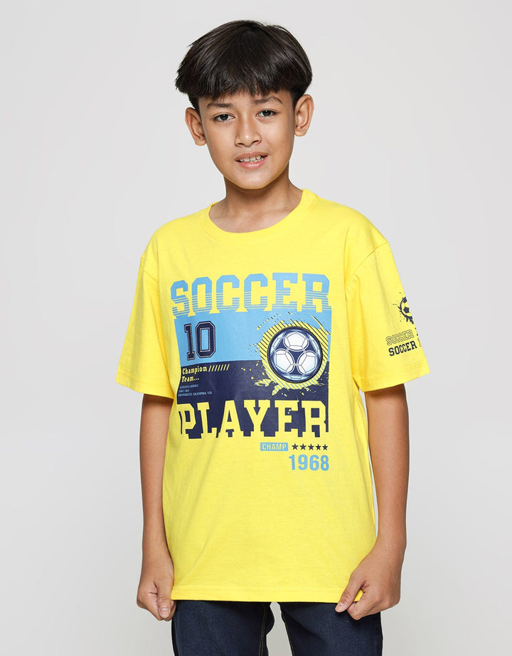 Aero Soccer Player Kaos Anak Laki-laki
