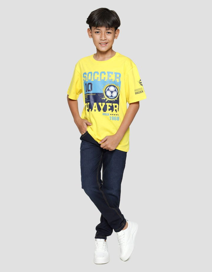 Aero Soccer Player Kaos Anak Laki-laki