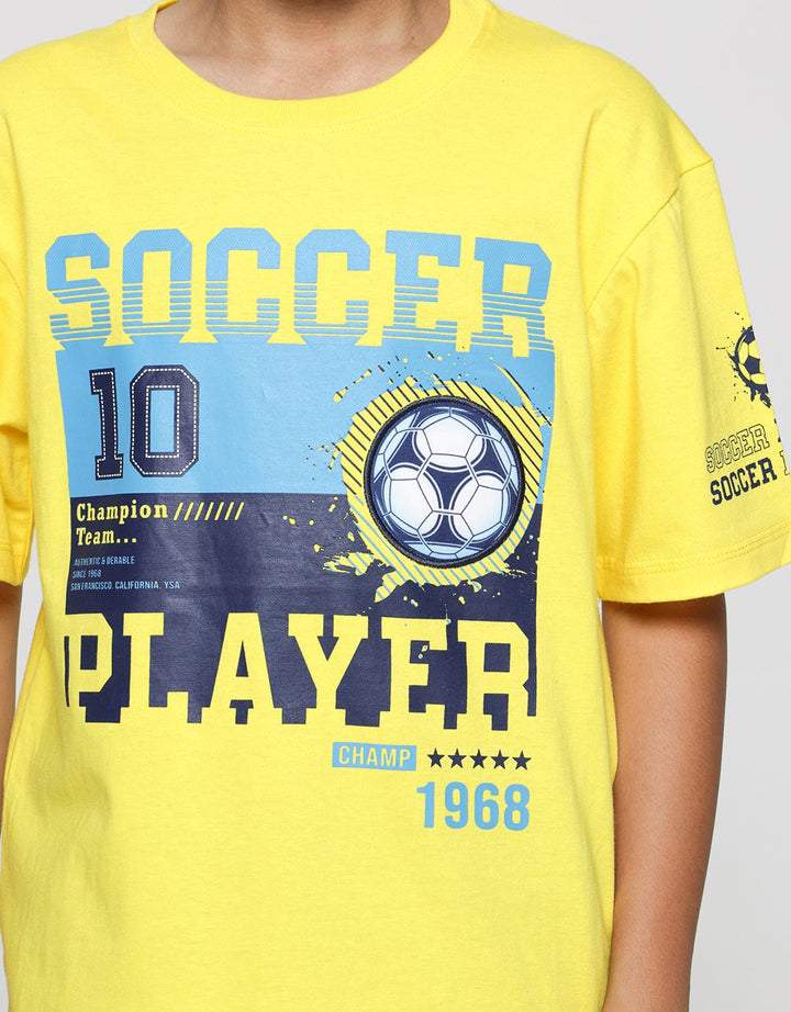 Aero Soccer Player Kaos Anak Laki-laki