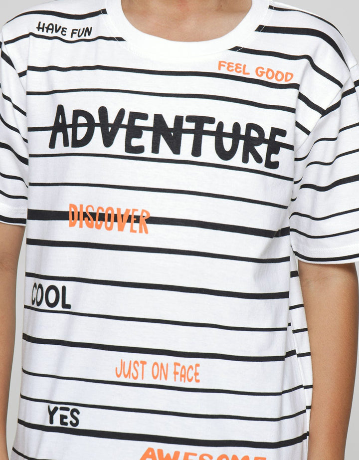 Aero Adventure Stripe Boys T-Shirt