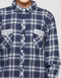 Aero Flannel Check Boys Long Shirt