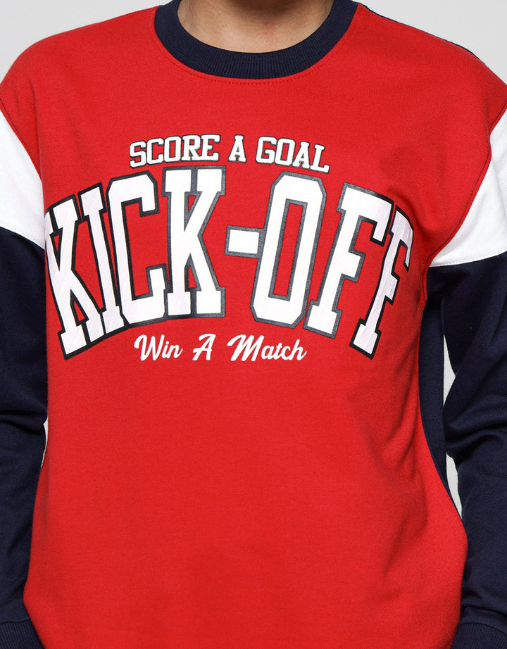 Aero Sweatshirt Kick Off Cut Sewn