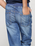 Aero Pants Denim Marble Blue