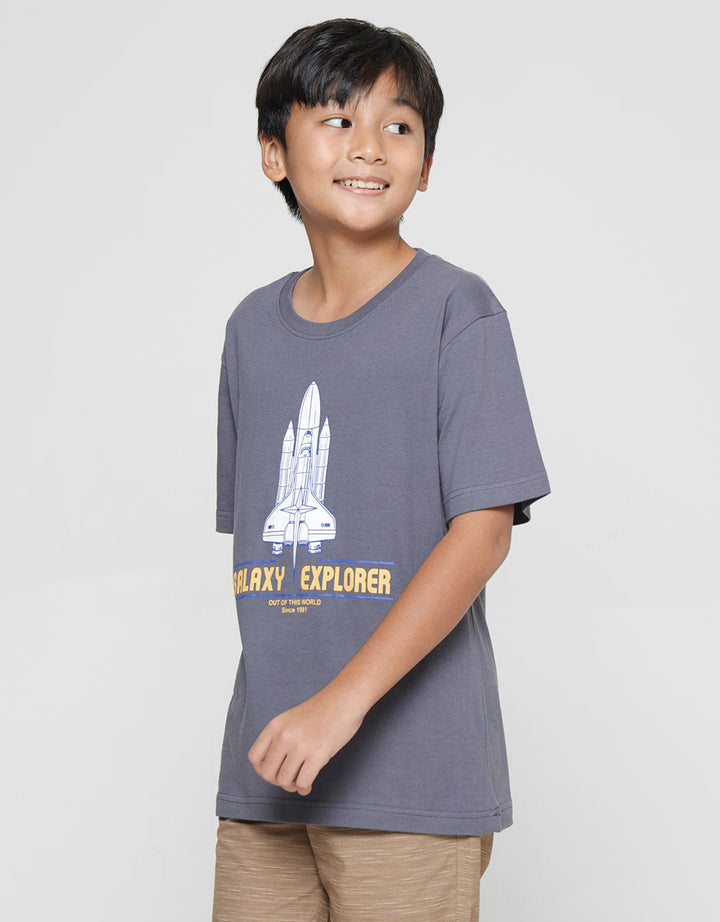 Aero Galaxy Explorer Boys Short Sleeve T-Shirt