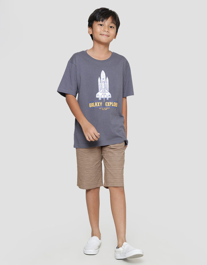 Aero Galaxy Explorer Boys Short Sleeve T-Shirt