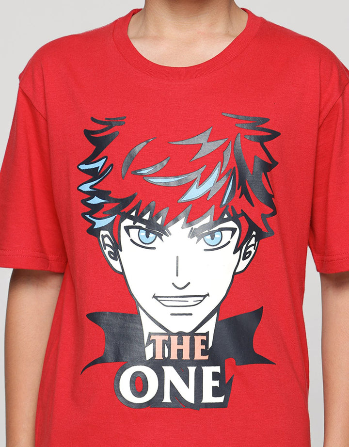 Aero Anime The Only Kid Boys T-Shirt