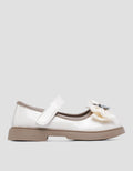 Yongkids Ribbon Diamond Look Sepatu Balerina Anak Perempuan