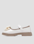 Yongkids Ribbon Diamond Look Sepatu Balerina Anak Perempuan