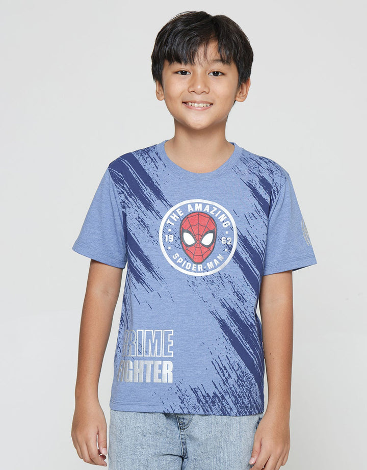 Marvel Boys T-shirt Print Spiderman Face Amazing