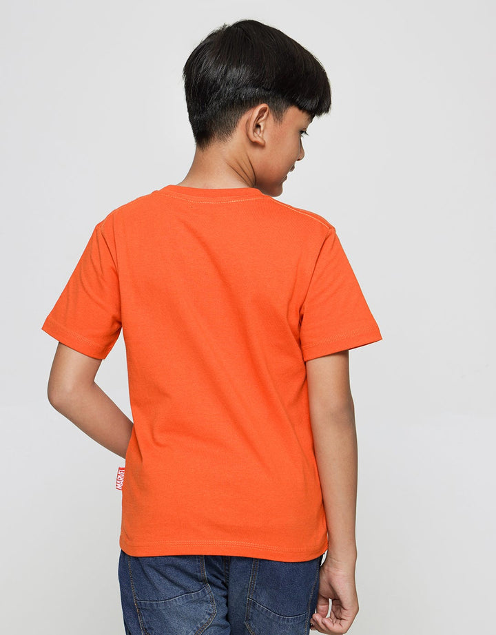 Marvel Spiderman Face Circle Boys T-Shirt