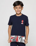 Marvel Short Sleeve T-Shirt Print Spiderman Comic