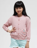 Little M Cardigan Texture Unicorn Kantong