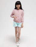 Little M Cardigan Texture Unicorn Kantong