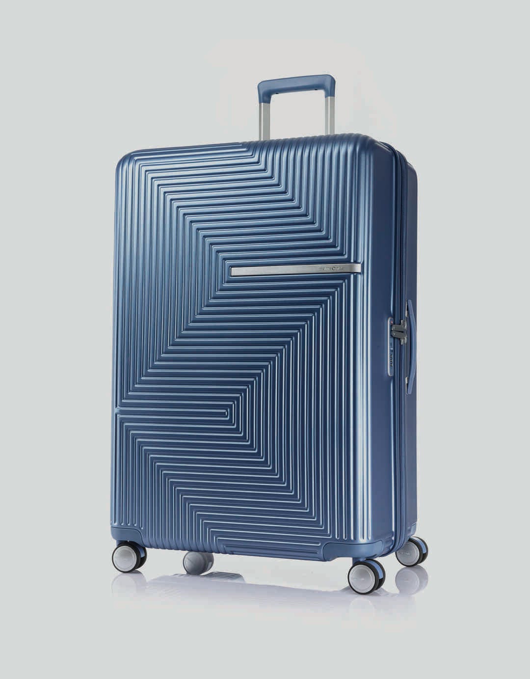 Samsonite Azio Spinner 75/28 Exp Matte Blue – Matahari.com